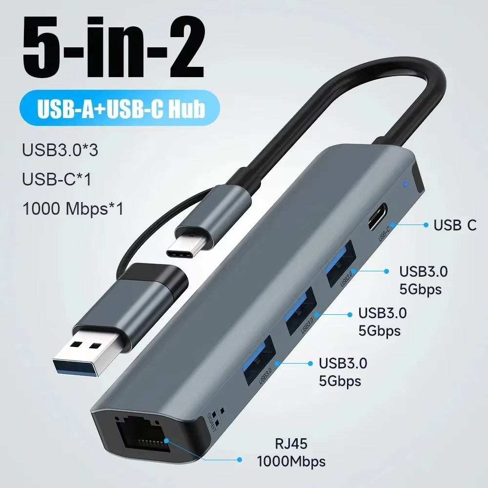 Usb Hub Type C - Multiport USB C HUB Expansion Dock