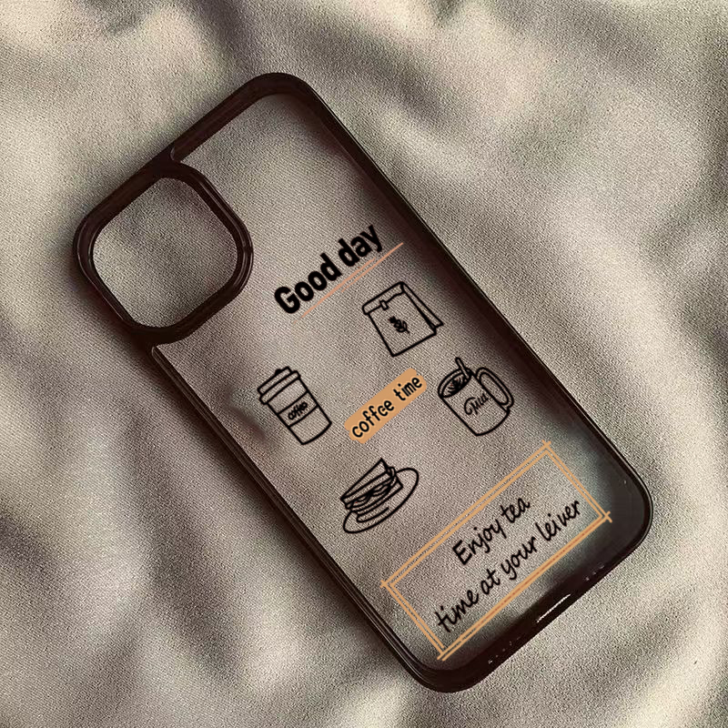 Warm Coffee Pattern Phone Case - đánh giá và giá Samsung Galaxy A55