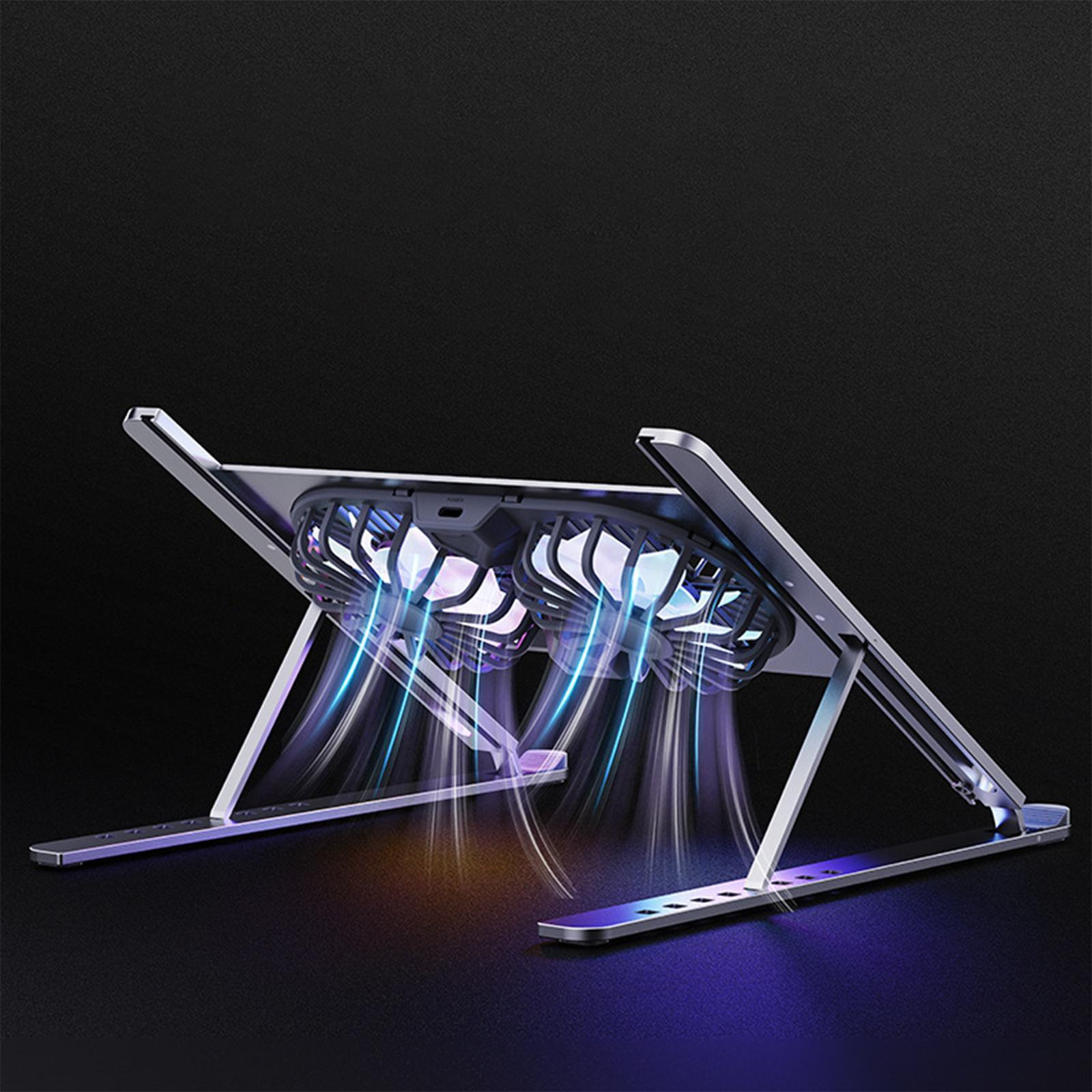 Laptop Stand with Twin Turbo C - đánh giá và giá Cooling Stand Tablet