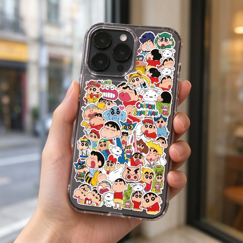 100PCS Crayon Shin Chan Sticke - đánh giá và giá Tablet Cute Accessories