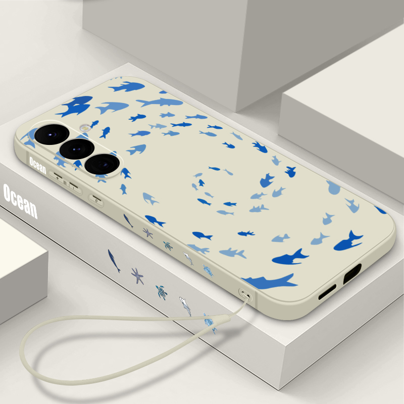 Fish Patterned Lanyard Phone C - đánh giá và giá Samsung Galaxy A55