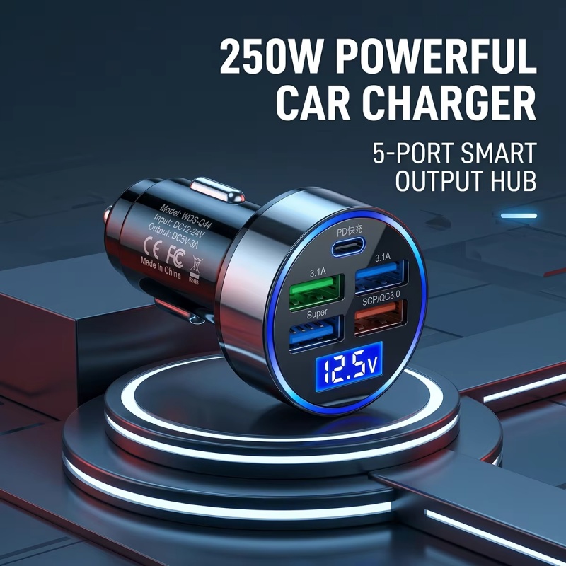 An on-board fast charging adap - đánh giá và giá Usb Hub Type C