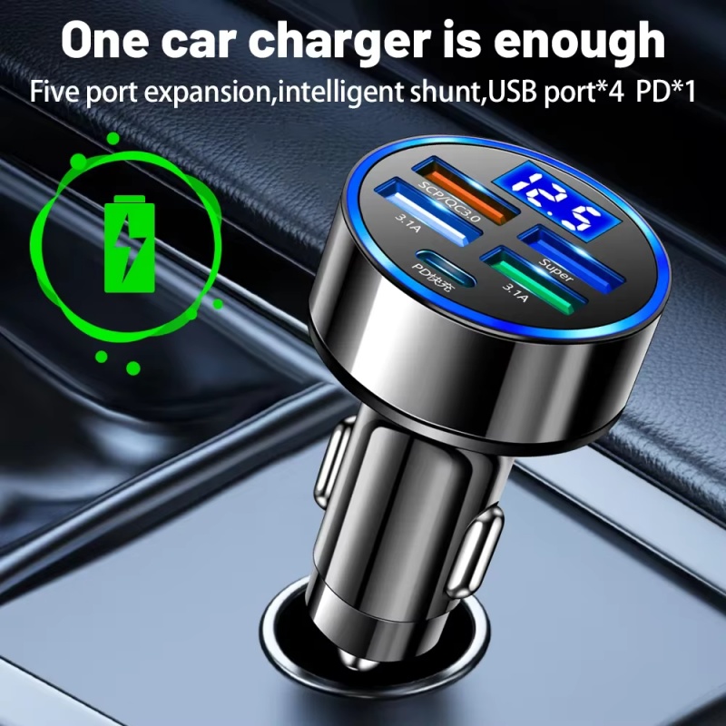 An on-board fast charging adap - đánh giá và giá Usb Hub Type C