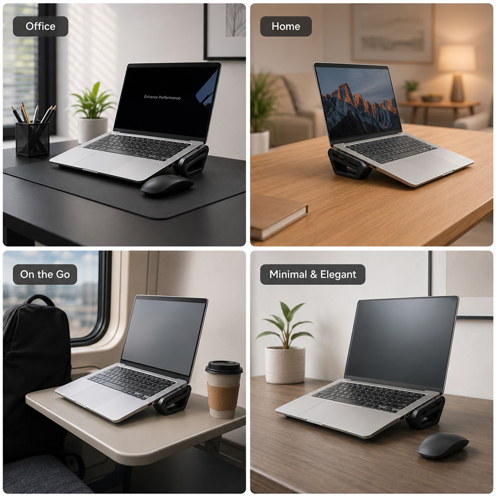 Rafford Laptop Side Stand, Por - đánh giá và giá Tablet Lap Desk